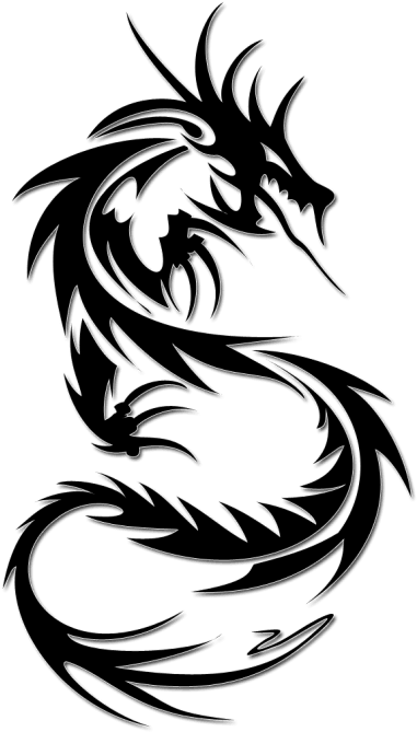 Tattoo Dragon Png Images Png Images - Simple Dragon Tattoos Designs - Free Transparent PNG Clipart Images Download. - Transparent PNG Free Download | PNGio