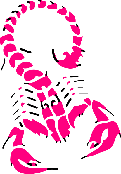 Pink Scorpian Clip Art - Scorpion Tattoo - Free Transparent PNG Clipart Images Download. - Transparent PNG Free Download | PNGio