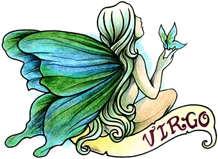 Fairy Tattoos Png Transparent Images - Virgo Tattoos For Girls - Free Transparent PNG Clipart Images Download. - Transparent PNG Free Download | PNGio