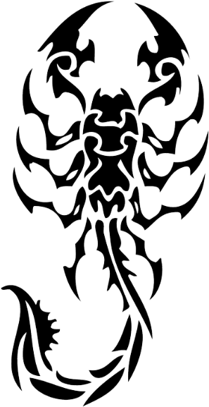 Scorpion Tattoos Free Png - Tribal Scorpion Tattoo - Free Transparent PNG Clipart Images Download. - Transparent PNG Free Download | PNGio