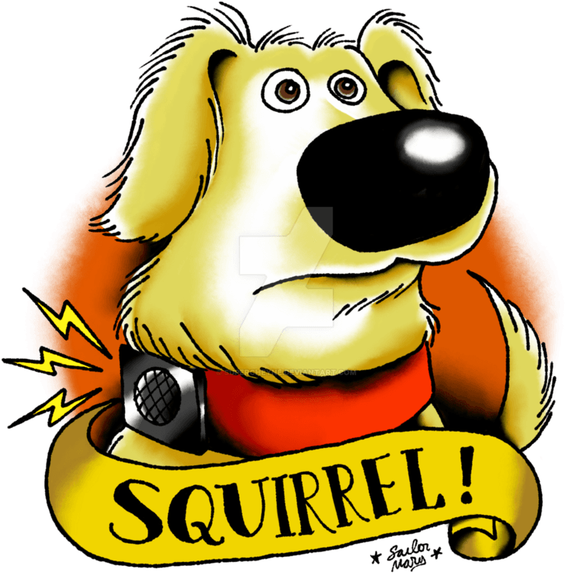 Dug By Supercheyne - Tattoo Dug Pixar - Free Transparent PNG Clipart Images Download. - Transparent PNG Free Download | PNGio