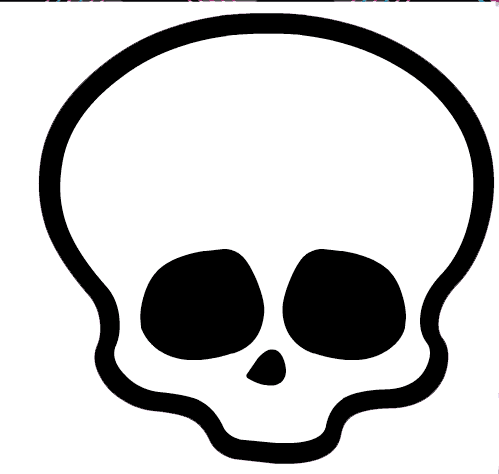 Monster High Skull For Kids - Tattoo De Monster High - Free Transparent PNG Clipart Images Download. - Transparent PNG Free Download | PNGio