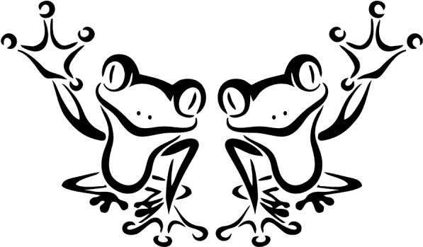 Frog Funny Jdm Auto Car Bumper Window Vinyl Decal Sticker - Simple Frog Tattoo - Free Transparent PNG Clipart Images Download. - Transparent PNG Free Download | PNGio
