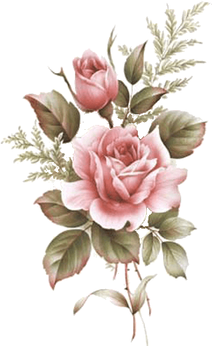 231 - Rose And Rose Bud Tattoo - Free Transparent PNG Clipart Images Download. - Transparent PNG Free Download | PNGio