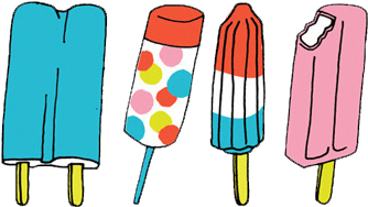 Colorful, Cool, Cute, Food, Nice, Popsicle, Popsicles, - Tattly Temporary Tattoos Premier Set - Free Transparent PNG Clipart Images Download. - Transparent PNG Free Download | PNGio