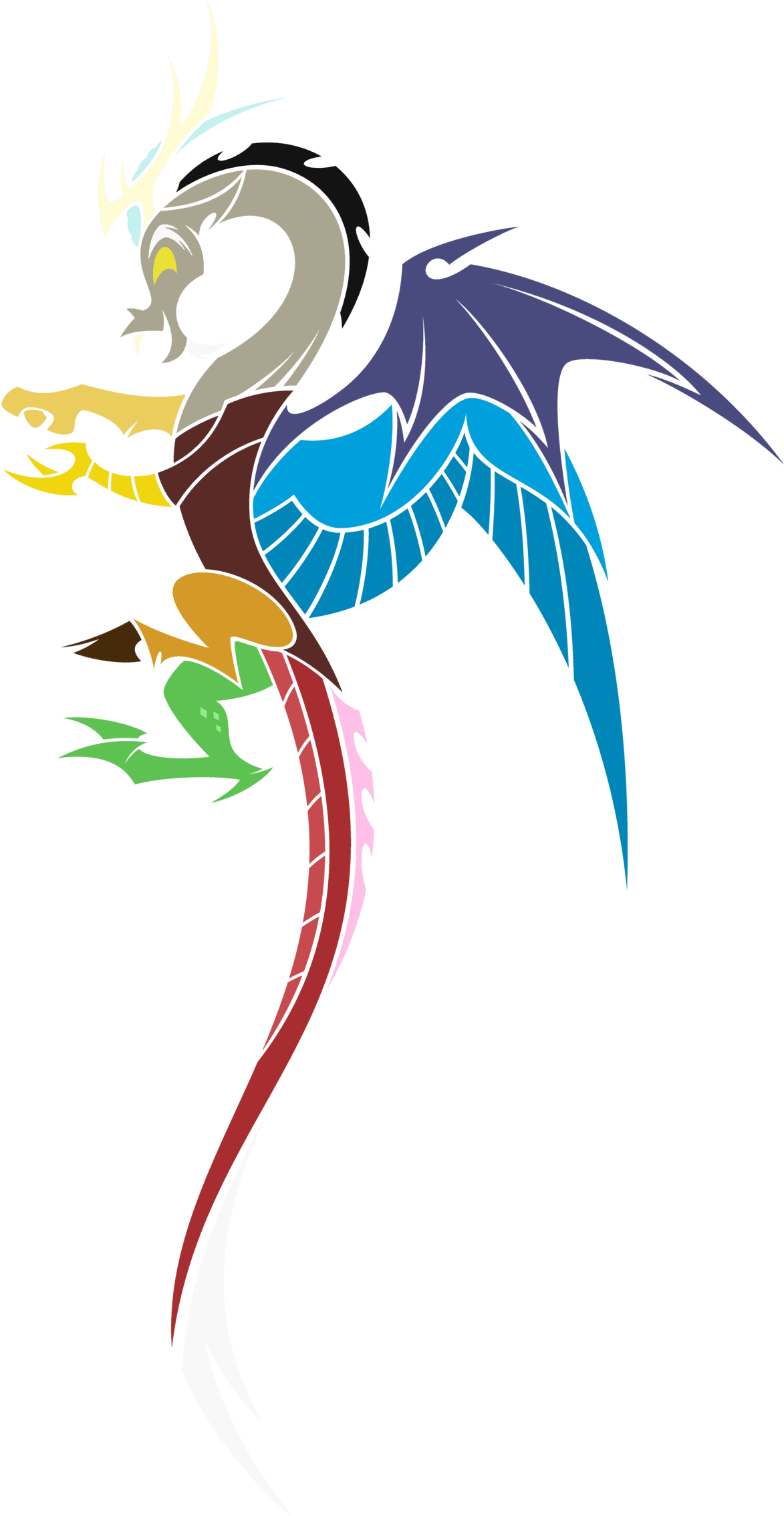 Discord Tattoo By Hexfloog - Mlp Tattoos Design - Free Transparent PNG Clipart Images Download. - Transparent PNG Free Download | PNGio