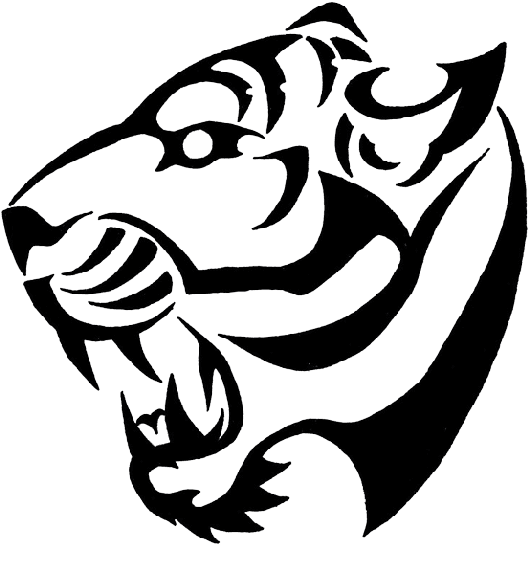 Tiger - Simple Tiger Tattoo Designs - Free Transparent PNG Clipart Images Download. - Transparent PNG Free Download | PNGio