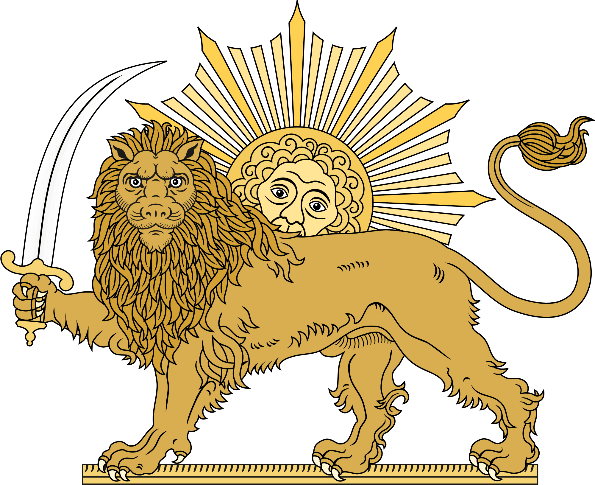 Open - Tattoo Of Lion And Sun - Free Transparent PNG Clipart Images Download. - Transparent PNG Free Download | PNGio
