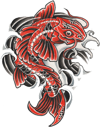 Fish Tattoos Free Png Image - Tattoo Designs Koi Fish - Free Transparent PNG Clipart Images Download. - Transparent PNG Free Download | PNGio