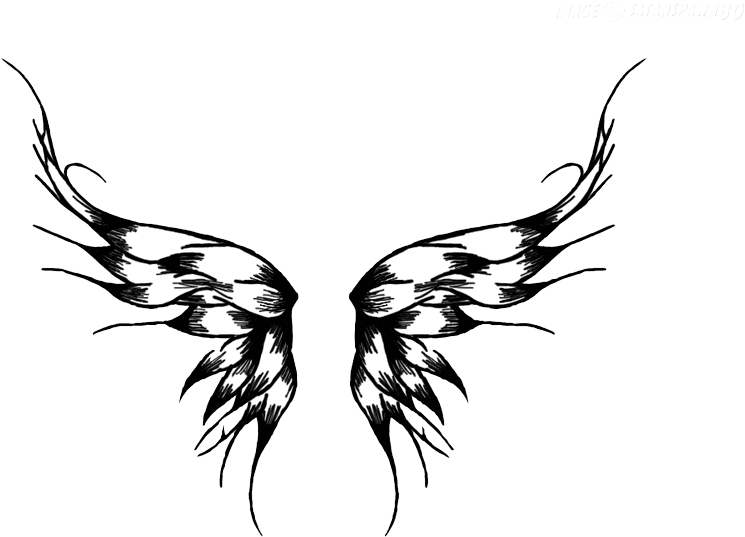 Wings - Tattoos Transparent - Free Transparent PNG Clipart Images Download. - Transparent PNG Free Download | PNGio