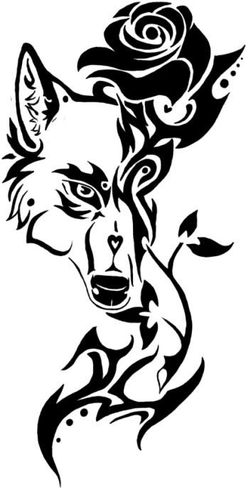 Rose - Tribal Tattoo Designs - Free Transparent PNG Clipart Images Download. - Transparent PNG Free Download | PNGio