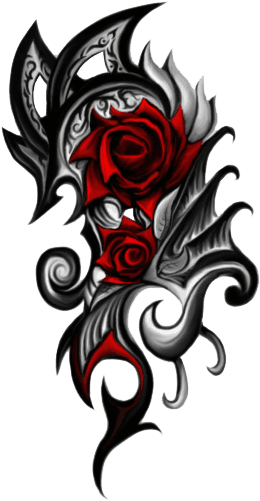 Arm Tattoo Png Picture - Tribal Rose Tattoos - Free Transparent PNG Clipart Images Download. - Transparent PNG Free Download | PNGio