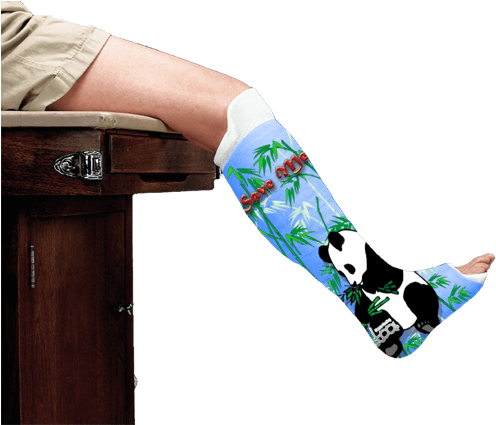 Simple, It's An “orthopedic Cast Tattoo,” “cast Art,” - Cast Tattoos - Free Transparent PNG Clipart Images Download. - Transparent PNG Free Download | PNGio