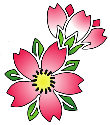Cherry Blossom Tattoos High Quality Photos And Flash - Cherry Blossom Flower Tattoo Outline - Free Transparent PNG Clipart Images Download. - Transparent PNG Free Download | PNGio
