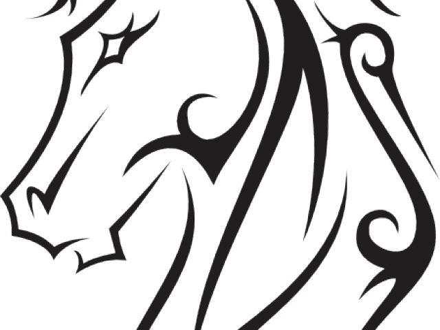 Tattoos Clipart Line Art - Horse Tattoo Designs - Free Transparent PNG Clipart Images Download. - Transparent PNG Free Download | PNGio