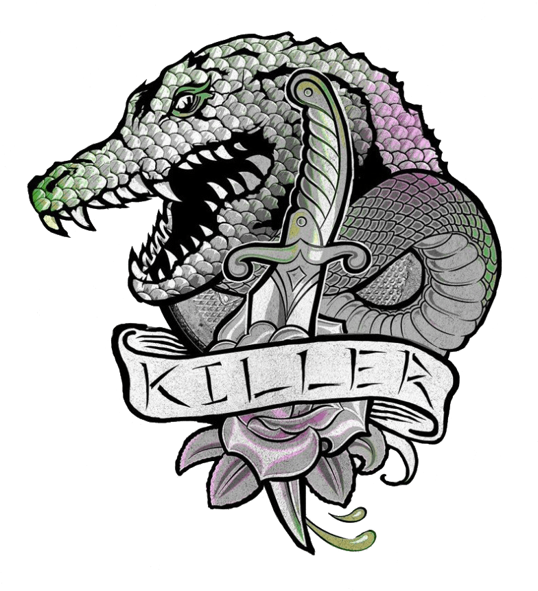 Suicide Squad Killer Croc Logo By Misscatievipbekah - Killer Croc Tattoo - Free Transparent PNG Clipart Images Download. - Transparent PNG Free Download | PNGio