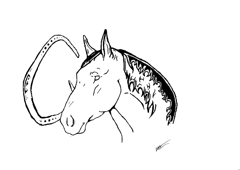 Horse Head Tribal Tattoo - Tattoo - Free Transparent PNG Clipart Images Download. - Transparent PNG Free Download | PNGio