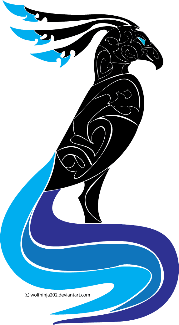 Phoenix Tribal Tattoo By Wuffy-cerulei - Tribal Tattoo Fenix Png - Free Transparent PNG Clipart Images Download. - Transparent PNG Free Download | PNGio