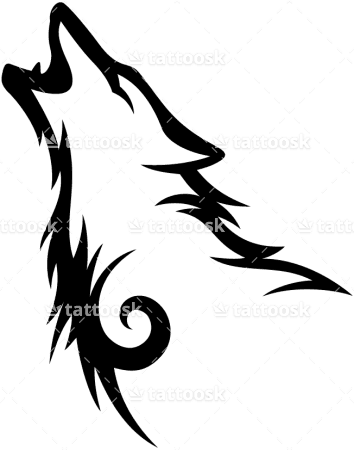 Tribal Howling Wolf ❥❥❥ Https - Tattoo - Free Transparent PNG Clipart Images Download. - Transparent PNG Free Download | PNGio