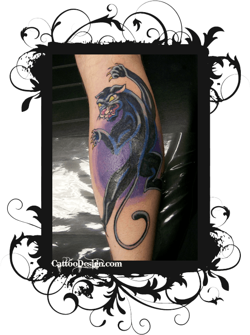 Panther Cover Up Tattoo Designs Photo - Black Panther Tattoos For Women - Free Transparent PNG Clipart Images Download. - Transparent PNG Free Download | PNGio