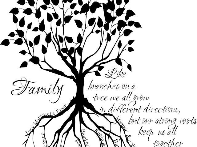 Roots Clipart Family Tree - Family Tree Tattoo - Free Transparent PNG Clipart Images Download. - Transparent PNG Free Download | PNGio