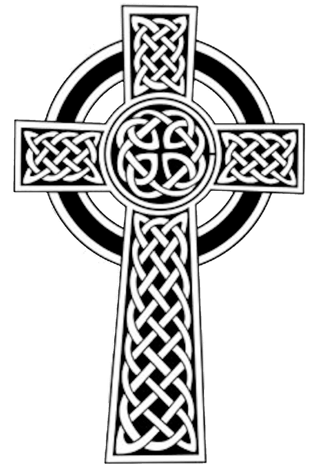 Celtic Cross Free Images At Clker - Celtic Cross Tattoo Design - Free Transparent PNG Clipart Images Download. - Transparent PNG Free Download | PNGio