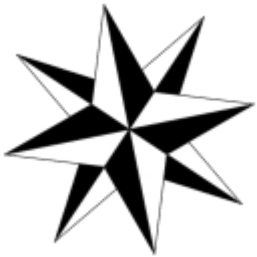 Line Compass Arrow Tattoo - Free Transparent PNG Clipart Images Download. - Transparent PNG Free Download | PNGio