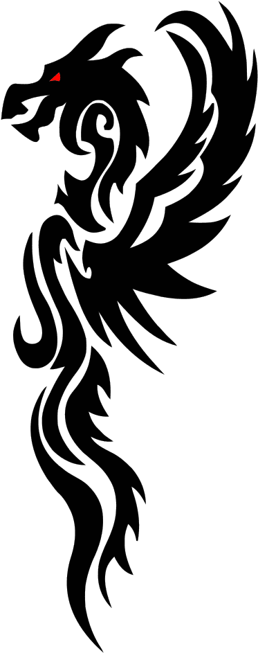 Tribal Dragon - Dragons Tribal Tattoo 9 Ceramic Travel Mug - Free Transparent PNG Clipart Images Download. - Transparent PNG Free Download | PNGio