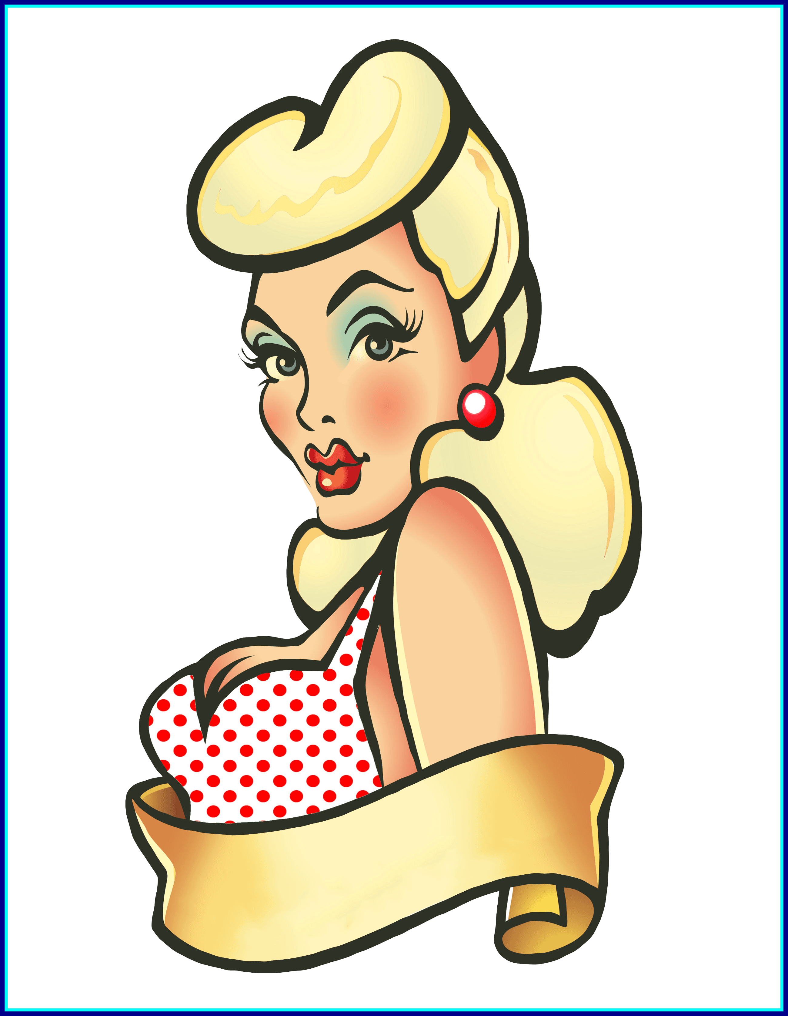 Clothes Clipart Clothes Clipart Transparent Background - Pin Up Tattoo - Free Transparent PNG Clipart Images Download. - Transparent PNG Free Download | PNGio