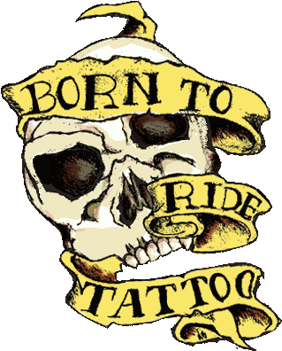 Welcome To Born Rideaposs Tattoo Club - Born To Ride Tattoo Designs - Free Transparent PNG Clipart Images Download. - Transparent PNG Free Download | PNGio