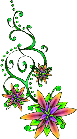 Flower - Flower Tattoo Design Png - Free Transparent PNG Clipart Images Download. - Transparent PNG Free Download | PNGio