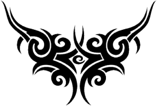 Tattoo - Tribal Tattoo Tramp Stamp - Free Transparent PNG Clipart Images Download. - Transparent PNG Free Download | PNGio