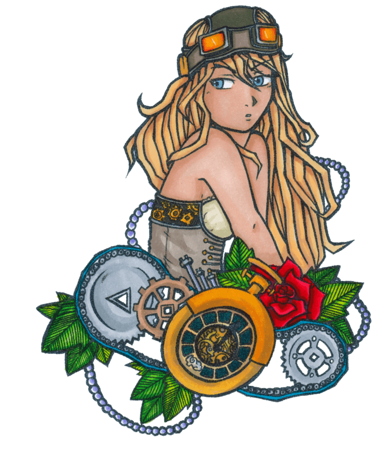 Steampunk Tattoo Design By Nukedemise - Steampunk Tattoos Png - Free Transparent PNG Clipart Images Download. - Transparent PNG Free Download | PNGio