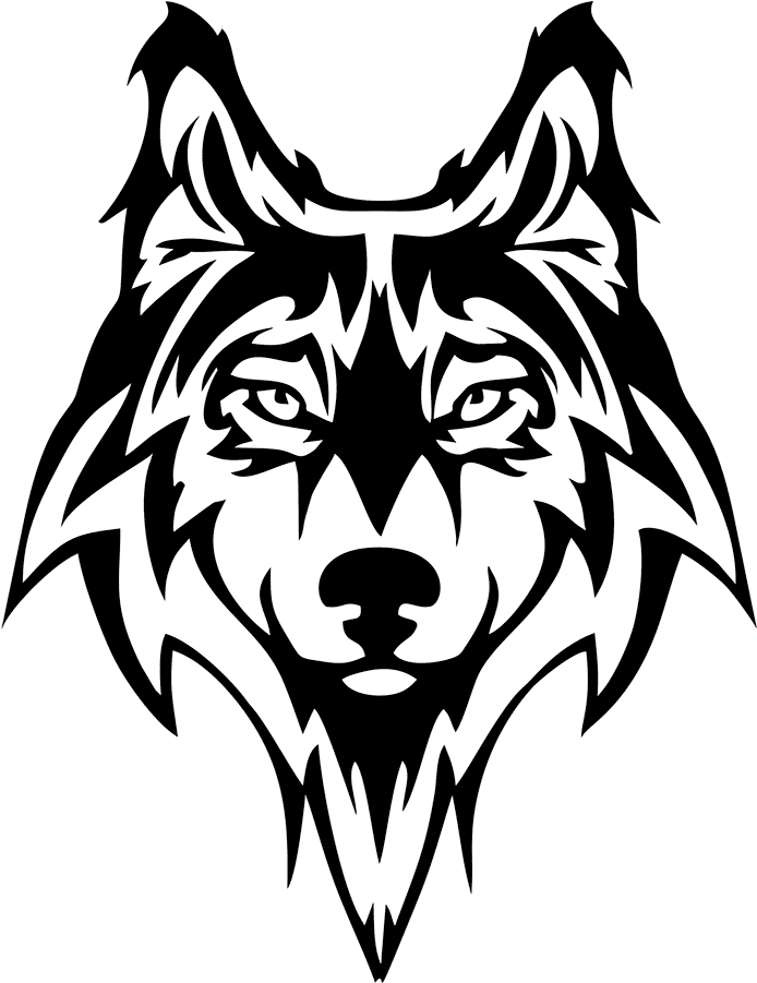 Wolf Dog Doggy Snout Jdm Auto Car Bumper Window Vinyl - Wolf Tattoo Vector - Free Transparent PNG Clipart Images Download. - Transparent PNG Free Download | PNGio