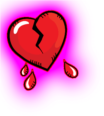 Heart Tattoos Clipart Broken Heart - Tattoos Designs Broken Heart - Free Transparent PNG Clipart Images Download. - Transparent PNG Free Download | PNGio