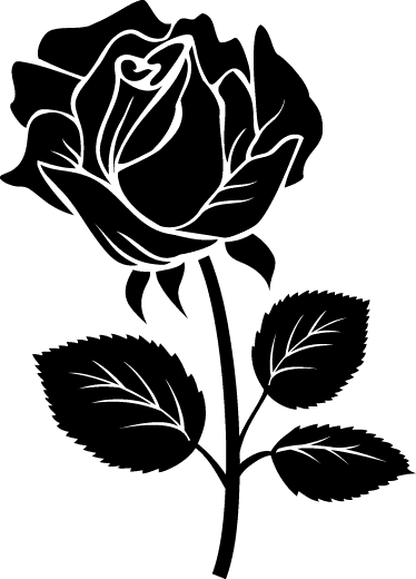 Supperb Temporary Tattoos - Tribal Black Roses - Free Transparent PNG Clipart Images Download. - Transparent PNG Free Download | PNGio