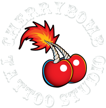 Cherrybomb Tattoo Studio - Cherry Bomb Tattoo Designs - Free Transparent PNG Clipart Images Download. - Transparent PNG Free Download | PNGio