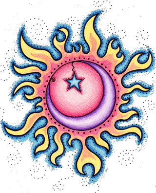 Sun & Moon Tattoos Designs- High Quality Photos And - Tattoo - Free Transparent PNG Clipart Images Download. - Transparent PNG Free Download | PNGio