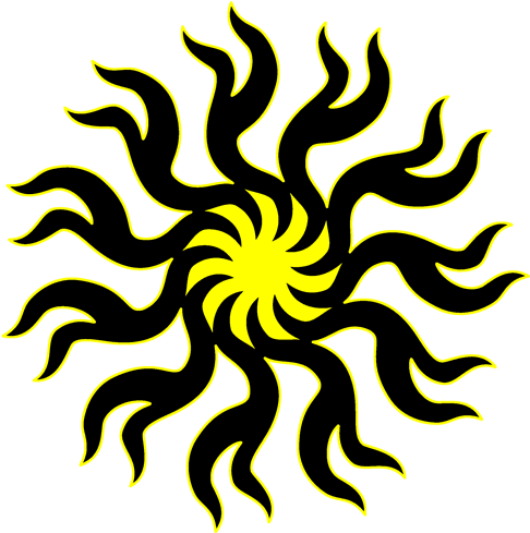 Sunlight Clipart Tribal - Tribal Sun Tattoo Designs - Free Transparent PNG Clipart Images Download. - Transparent PNG Free Download | PNGio
