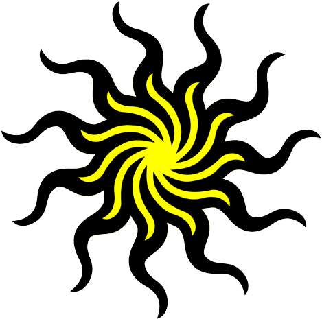 Sunlight Clipart Tribal - Tribal Sun Tattoos - Free Transparent PNG Clipart Images Download. - Transparent PNG Free Download | PNGio