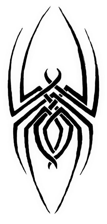 Tribal Spider Tattoo Designs - Free Transparent PNG Clipart Images Download. - Transparent PNG Free Download | PNGio