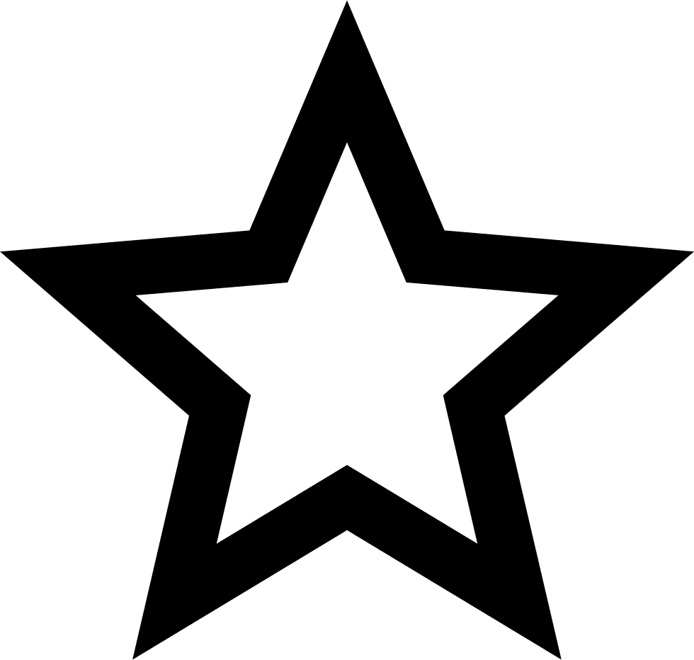 Material Star Outline Comments - Black Star Design Tattoos - Free Transparent PNG Clipart Images Download. - Transparent PNG Free Download | PNGio