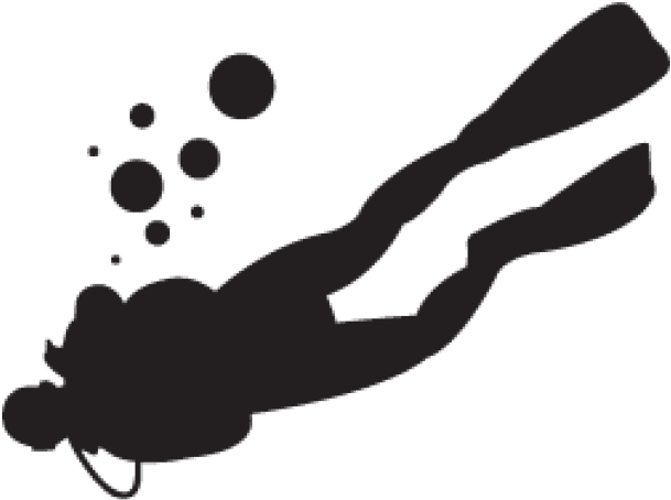 Diver Clipart Transparent - Line Scuba Diver Tattoo - Free Transparent PNG Clipart Images Download. - Transparent PNG Free Download | PNGio