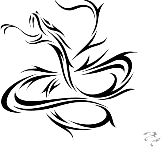 Tribal Tattoos Clipart Snake - Cool Snake Tribal Tattoo - Free Transparent PNG Clipart Images Download. - Transparent PNG Free Download | PNGio