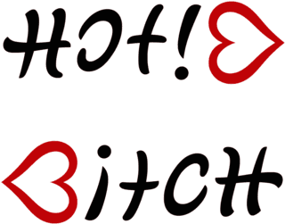 Tattoo Clip Art Ambigram Flash Old School - Ambigram Tattoo - Free Transparent PNG Clipart Images Download. - Transparent PNG Free Download | PNGio