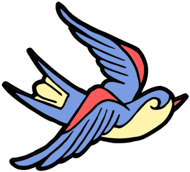 Swallow Png, Download Png Image With Transparent Background, - Bird Tattoo Vector Png - Free Transparent PNG Clipart Images Download. - Transparent PNG Free Download | PNGio