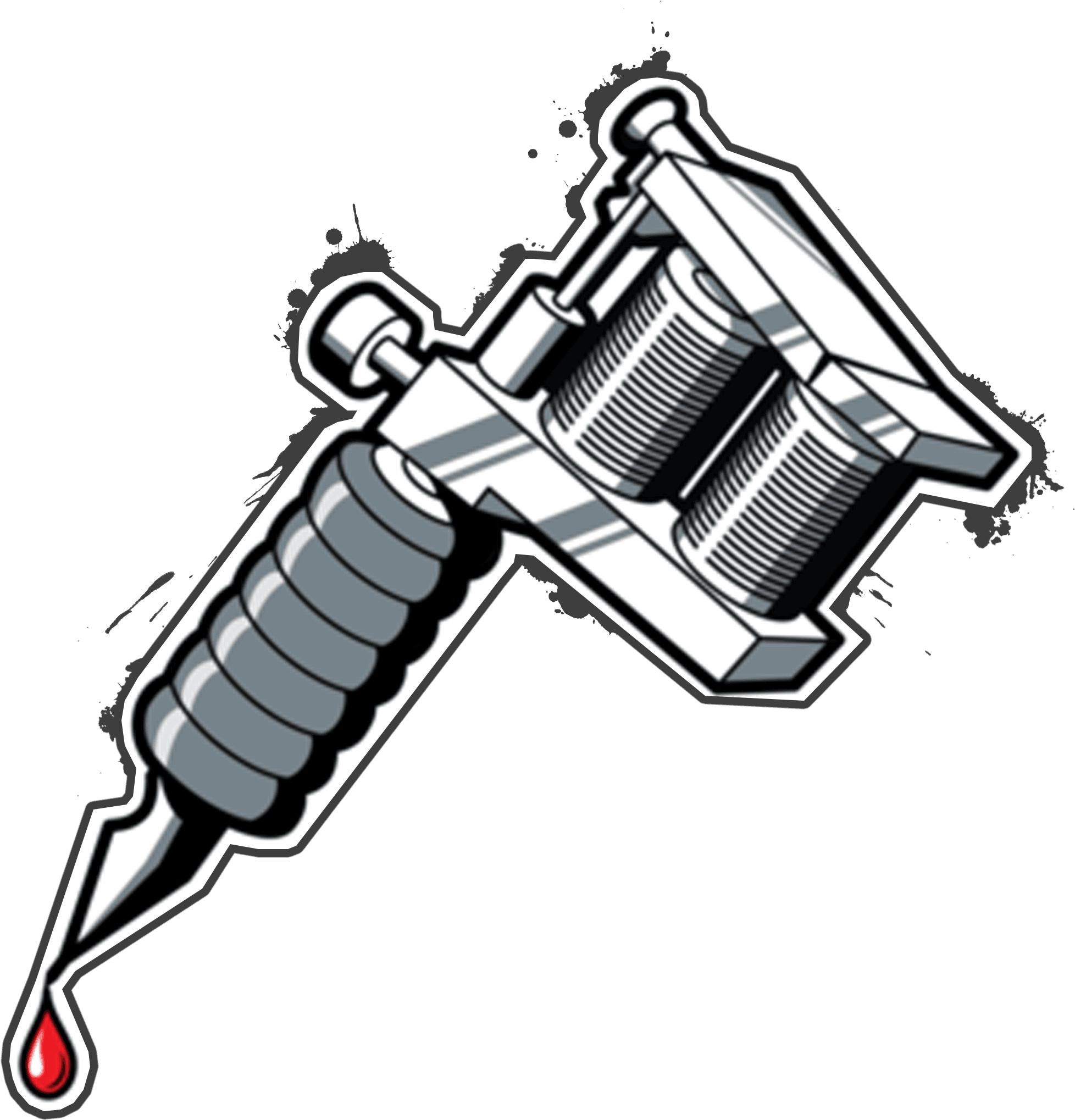 Artist Clip Art Tatto Transprent - Tattoo Machine Clip Art - Free Transparent PNG Clipart Images Download. - Transparent PNG Free Download | PNGio