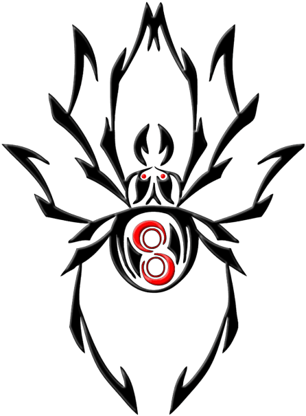 Black - Spider Tattoo Png - Free Transparent PNG Clipart Images Download. - Transparent PNG Free Download | PNGio