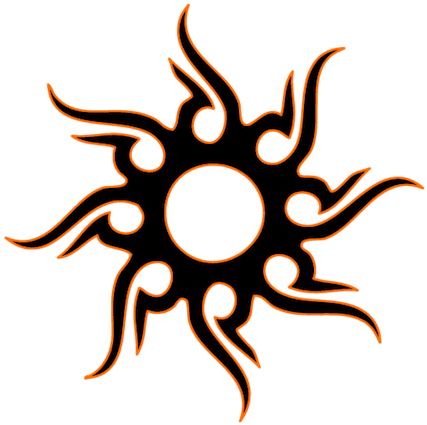 @ 34 Suns - Black Tattoo Designs Png - Free Transparent PNG Clipart Images Download. - Transparent PNG Free Download | PNGio