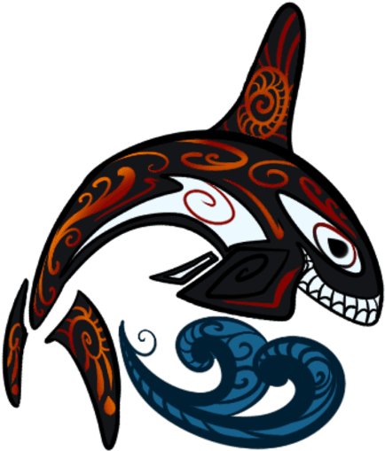 Orca Clip Art Free - Orca Tribal Tattoo - Free Transparent PNG Clipart Images Download. - Transparent PNG Free Download | PNGio
